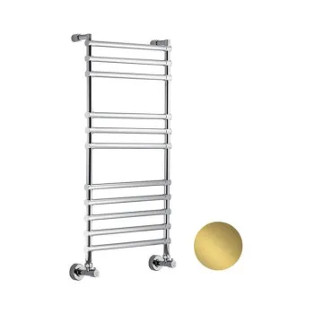 Полотенцесушитель водяной Margaroli Sole 464TS4711BG 107X52.5 золото