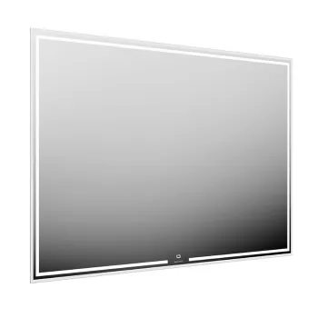 Зеркало MIO прямоугольное с диером Kerama Marazzi 120 белое MIO.mi.120\WHT