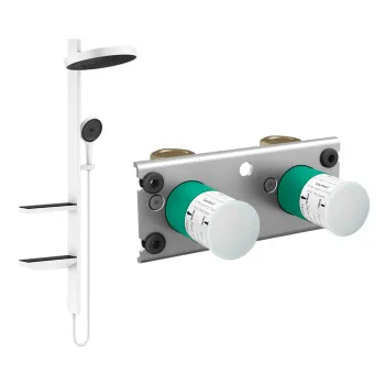 Душевая система Hansgrohe 26842700S белая