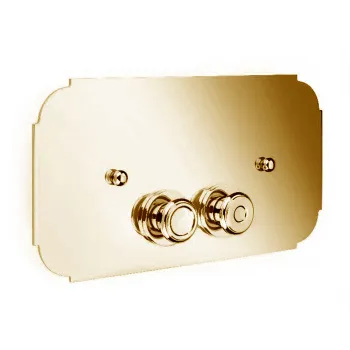 Клавиша смыва Nicolazzi Complementi Arredo english gold 5542GF