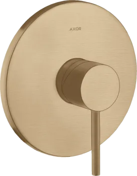 Axor Starck Смеситель для душа, встраиваемый, цвет: шлифованная бронза 10616140