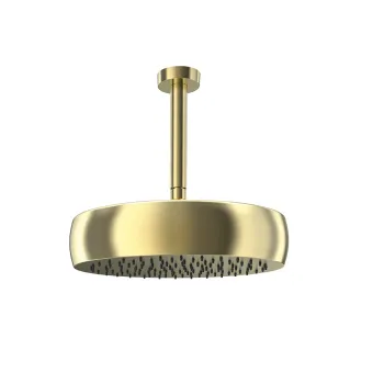 Верхний душ Ramonsoler Hydrotherapy потолочный круглый золото BV02RMVOLOC