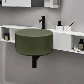Раковина подвесная Cielo Sella SELS AG 40 см зеленый