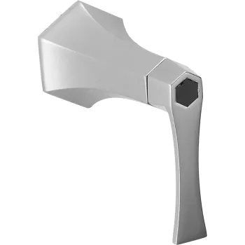 Внешняя часть запорного вентиля Cisal Cherie хром/черный CF0033106T