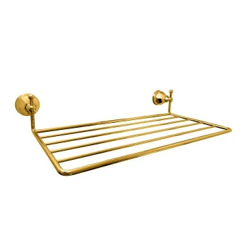 Полотенцедержатель-полочка Nicolazzi Teide золото 1499GO05