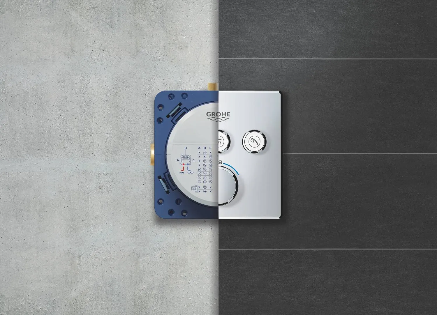 Универсальная встраиваемая часть GROHE Rapido SmartBox 35604000