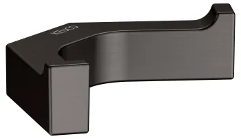 Крючок Keuco Edition 11 11115350000 двойной, титан чёрный шлифованный