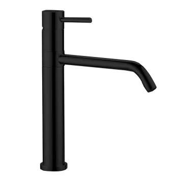 Смеситель для кухни Fima Carlo Frattini Kitchen на 1 отверстие, Spillo Up, чёрный матовый F3227NS