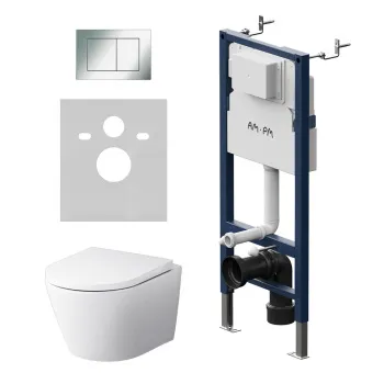 Инсталляция с унитазом AM.PM Sense IS90251.741701