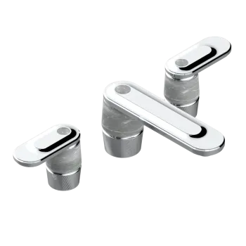 Смеситель для раковины THG Corvair A Manettes Fior Di Bosco U8L-A02-151 хром