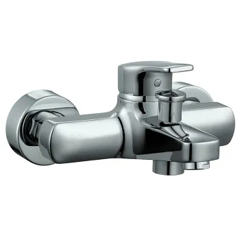 Laufen Citypro смеситель для ванны-душа настенного монтажа, с 2хрежимным переключателем потока, без аксессуаров, цвет хром