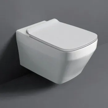 Унитаз подвесной безободковый Simas Baden Baden BB18bi matt белый матовый