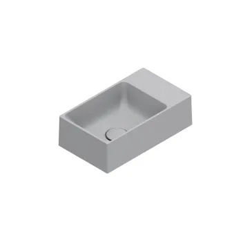 Раковина Catalano Premium 40x23, без отв, Cemento Satinato 220410023