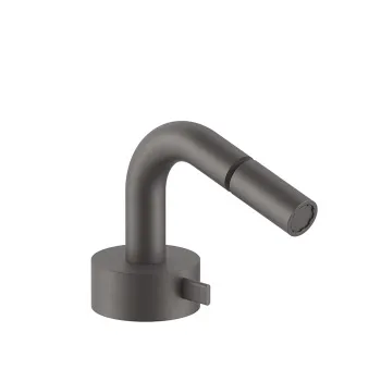 Смеситель для биде Fantini Af/21 1 отв., без донного клапана, излив 130, Matt Gun Metal PVD 27 P5 A008WF