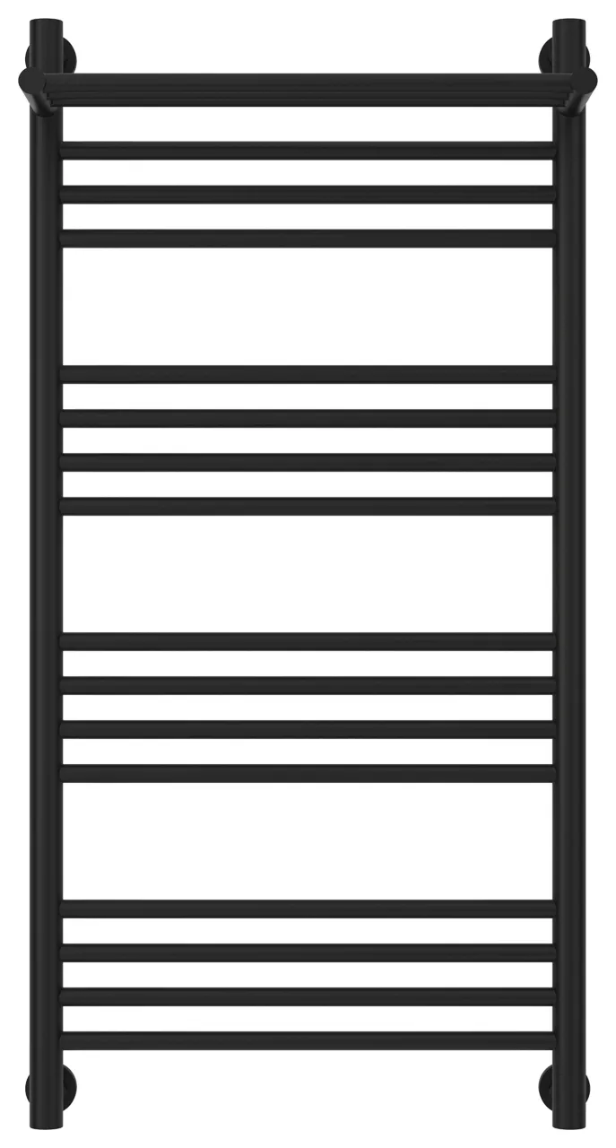 Полотенцесушитель водяной Сунержа Богема с полкой+ 1000х500 31-0223-1050 матовый черный