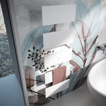 Полотенцесушитель электрический Antrax Tavoletta 80x18H, белый матовый ECTVTL080018T/BCOR