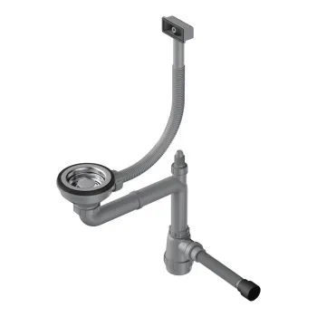 Сифон для мойки Omoikiri WK-1-S-IN нержавеющая сталь 4956490