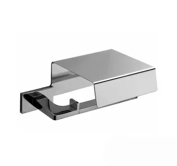 Держатель туалетной бумаги с крышкой Colombo Look хром B1691.CR