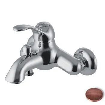 Смеситель для ванны внешнего монтажа Fima Carlo Frattini Lamp античная медь F3304/1RA