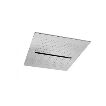 Верхний душ Fantini Acqua Zone 530х530, потолочный, ,Дождь, Ливень, Matt Copper PVD 75 P9 C032