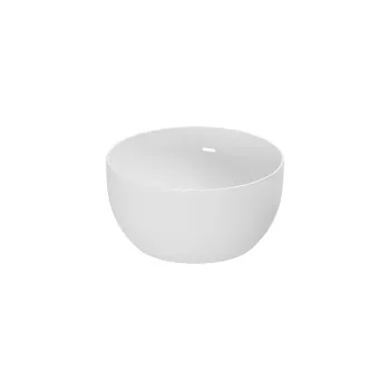 Раковина чаша Azzurra Elegance Circle 40х40х20см без отв. под смеситель, белый ELLA040200C0BI/(ECI4020 bi)*0