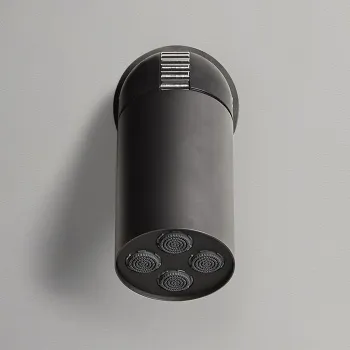 Настенная или потолочная душевая лейка Antonio Lupi Azimut 8, с регулируемым потоком, графит А0002423480