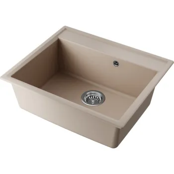 Мойка кухонная Omoikiri Daisen 60-SA бежевая 4993623