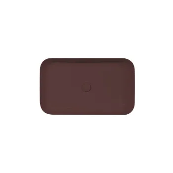 Раковина накладная Kerasan Tribeca 70х43, цвет:Borgogna matt 460275*0 Borgogna matt