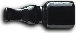 Керамическая плитка Ceramica Grazia Vintage Final Angolo Black 6.5x2