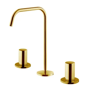 Смеситель для раковины Fima Carlo Frattini So F3191AOR click-clack, золото