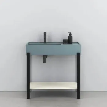 Раковина накладная Cielo Plinio PNLA PL 140 см голубой