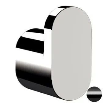 Крючок Remer Lounge черный брашированный хром (CFP) LN50CFP