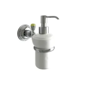 Дозатор для жидкого мыла Nicolazzi Onice хром/белый 1489CR09O