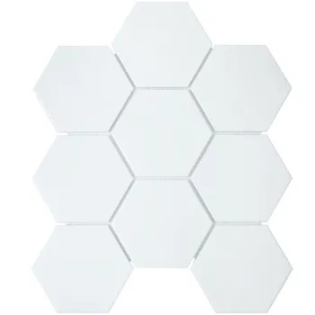 Керамическая мозаика Starmosaic Geometry Hexagon Big White Matt (fq31000/sbh1005) 256x2956 шт