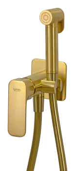 Гигиенический душ Daniel Tiara TA645BP4DCDP золото брашированное