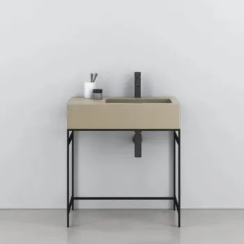 Раковина накладная Cielo I Narcisi NALAMDX AV 76 см правая коричневый