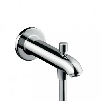 Излив на ванну hansgrohe 13424000 с переключателем на душ, хром