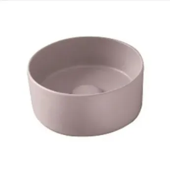 Раковина накладная Cielo Shui Comfort MILAT CP 25 см розовый