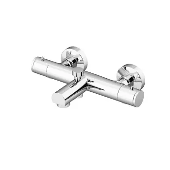 Термостатический смеситель для ванны Gattoni Termostatici выпуск снизу, хром TS21022C0