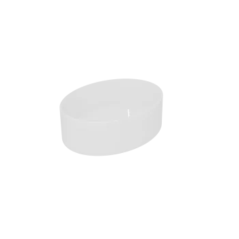 Раковина накладная 45х34 см GSG Ceramic Design Like LKLAVFSBF45000 белый глянцевый