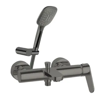 Смеситель для ванны Ramonsoler Alexia с душевым комплектом графит 360501Q3GR