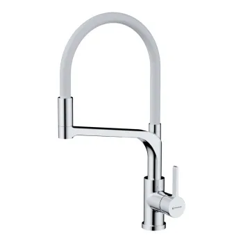 Смеситель для кухни Omoikiri Sinto 2 Plus C-WH хром белый 4994378