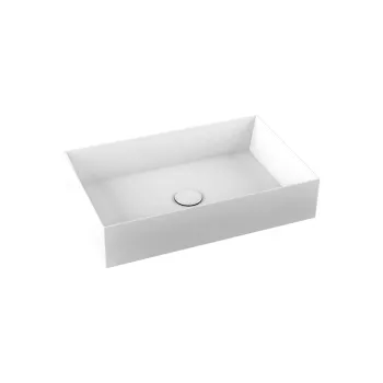 Раковина подвесная Azzurra Elegance Squared 60х38х15 без отв. под смеситель, белый ELLA060380Q0BI/(EQA6038*bi)*0