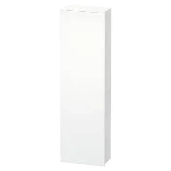 DURAVIT DURASTYLE Шкаф 400х240х1400 мм., подвесной, левый, 1 дверь, 4 стеклянные полки, цвет белый матовый