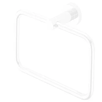 Полотенцедержатель кольцо Colombo Plus белый матовый W4931.BM