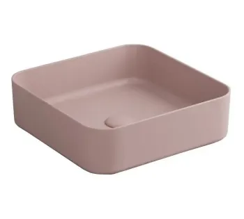 Раковина накладная Cielo Shui Comfort SHCOLAQ40 CP 40 см розовый