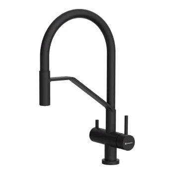 Смеситель для кухни Omoikiri Akeno GB-BL графит/черный 4994547