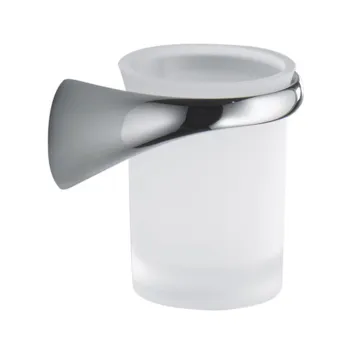 Стакан подвесной Colombo Link DX, хром/матовое стекло B2402D.CR-VAN