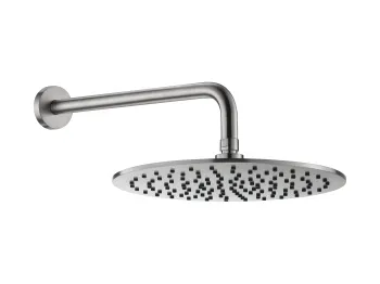 Настенный верхний душ  Benesque Lumiere 22010402 никель брашированный