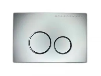 Панель смыва Nofer HYDROSMART 07812.S матовая с круглыми клавишами